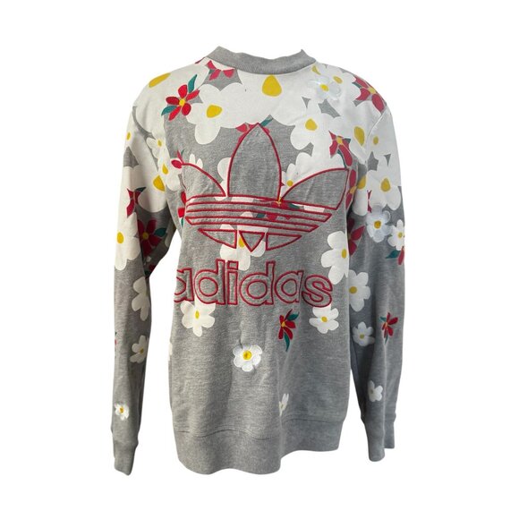 Adidas x Pharrell Williams Floral Print Crewneck Sweatshirt.  size S - Picture 2 of 10